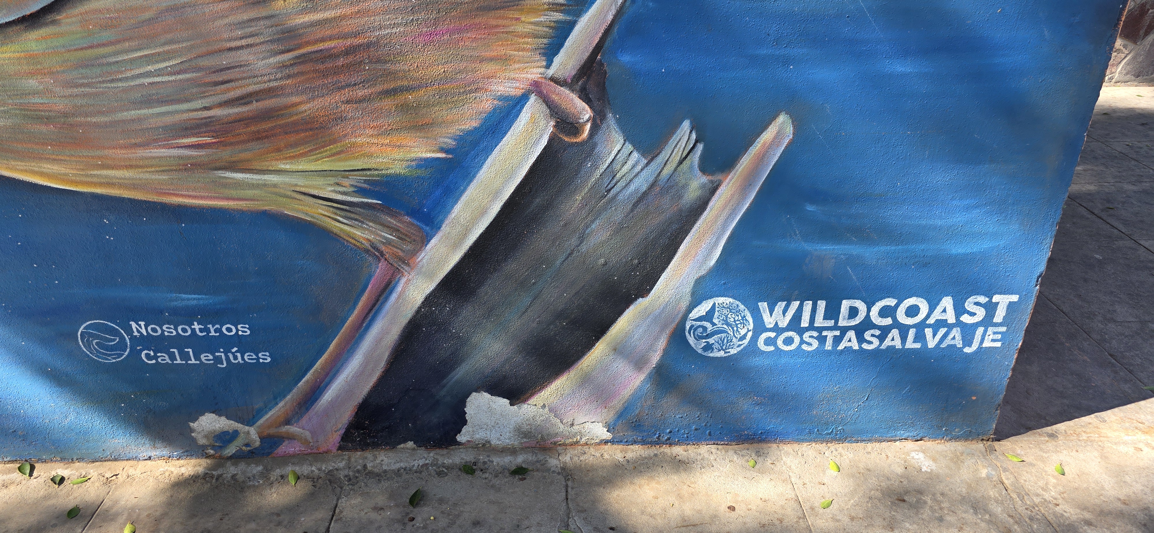 mural in San Ignacio by artist unknown.