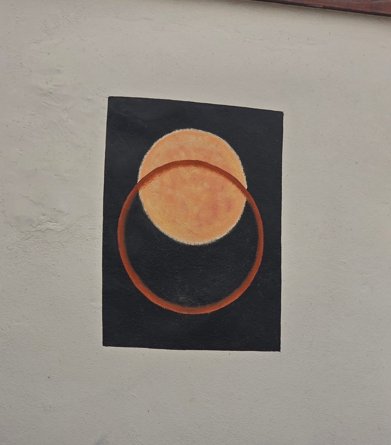 mural in Villa Alberto Andrés Alvarado  by artist unknown.