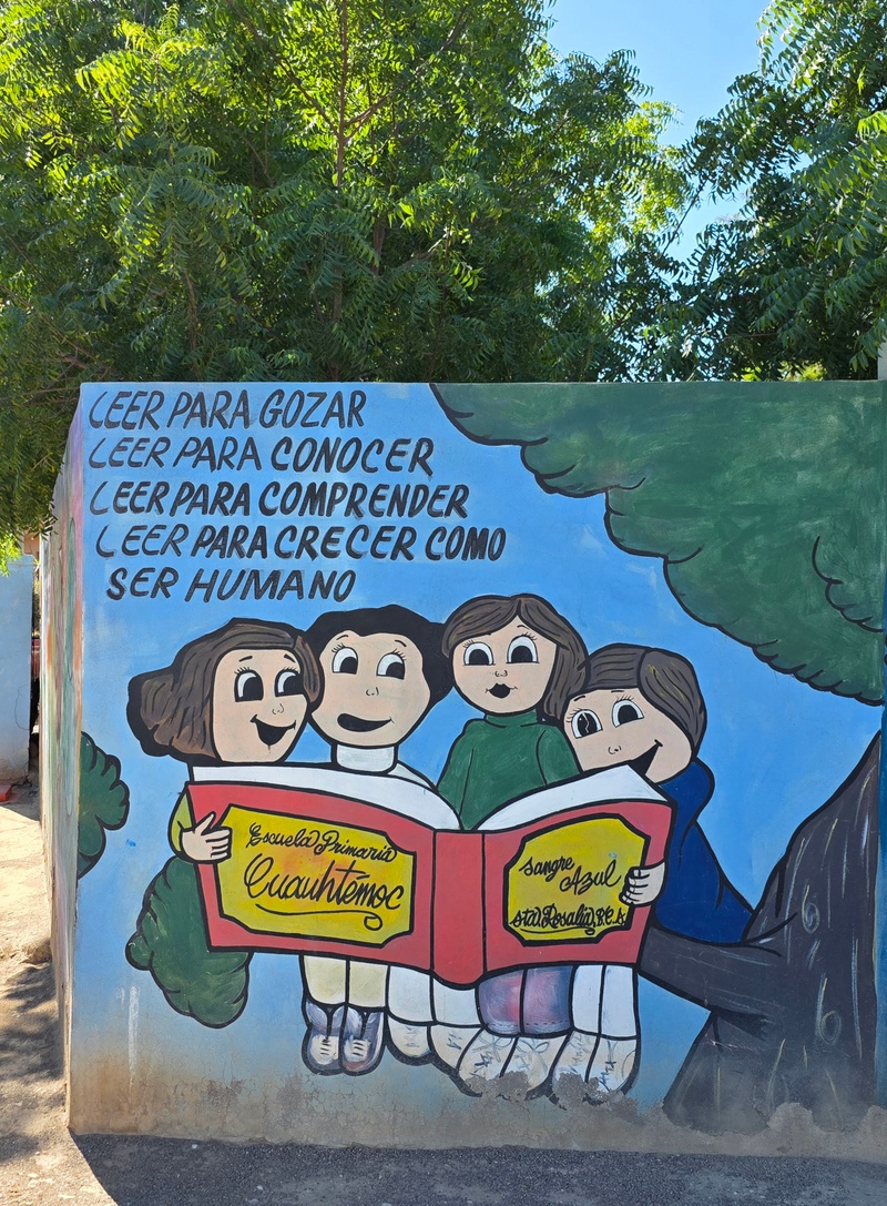 mural in Santa Rosalía by artist unknown.
