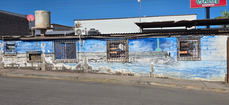 mural in Santa Rosalía by artist unknown.