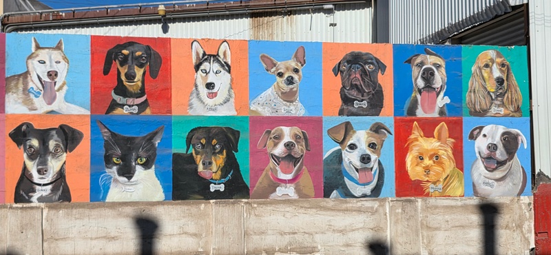 mural in Santa Rosalía by artist unknown.