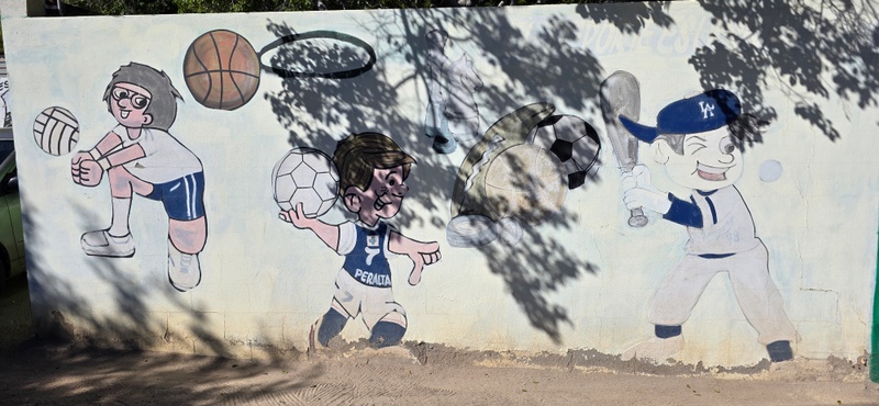 mural in Santa Rosalía by artist unknown.
