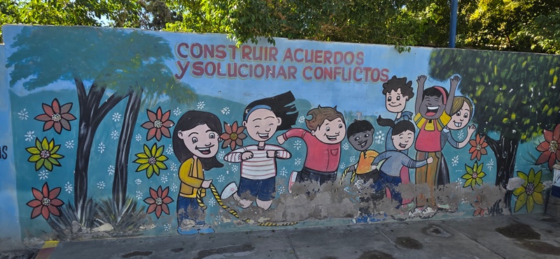 mural in Santa Rosalía by artist unknown.