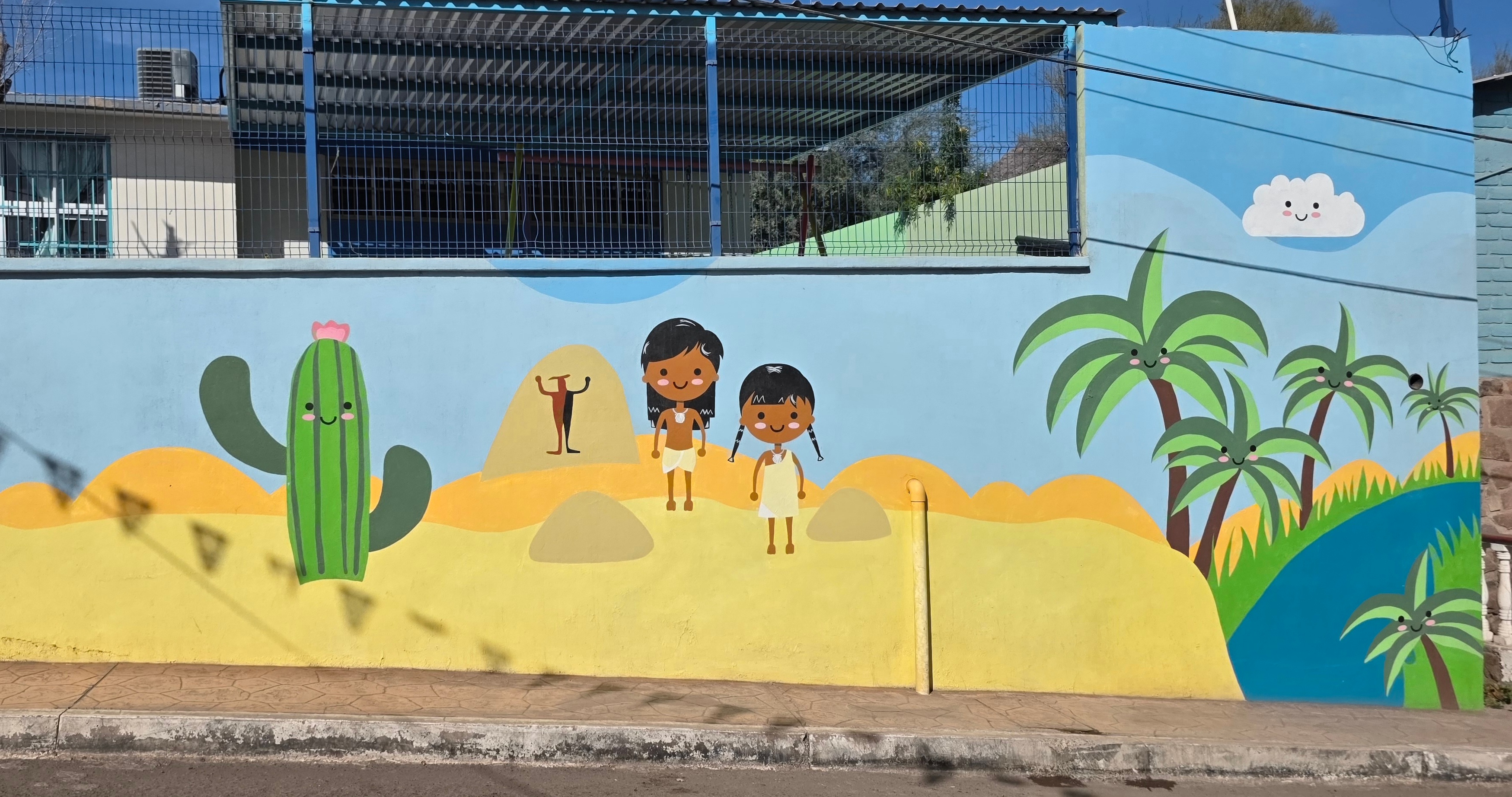 mural in Heroica Mulegé by artist unknown.