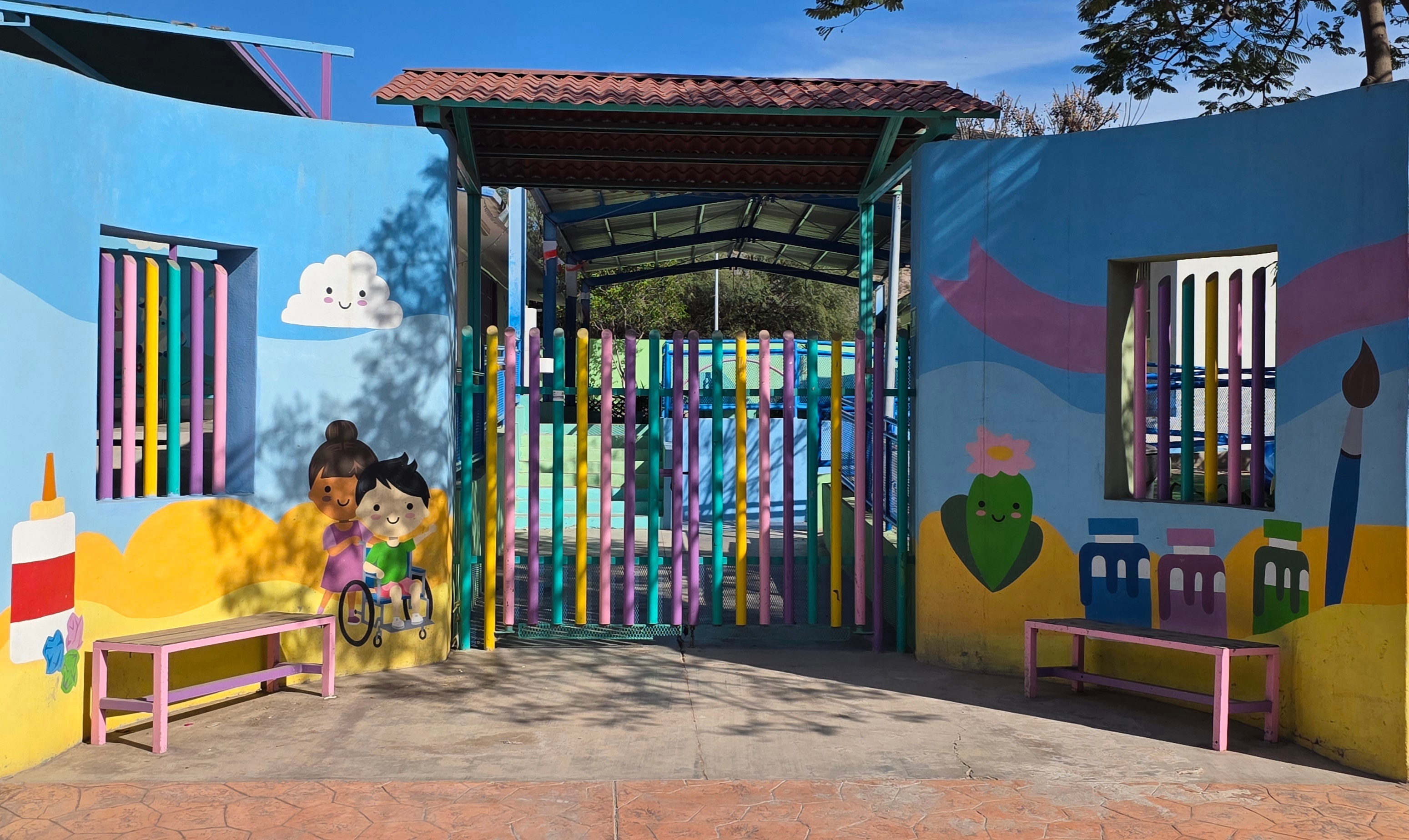 mural in Heroica Mulegé by artist unknown.