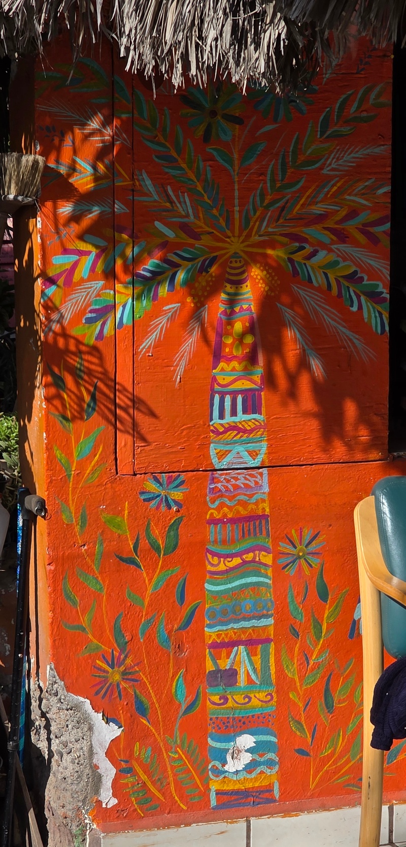 mural in Heroica Mulegé by artist unknown.