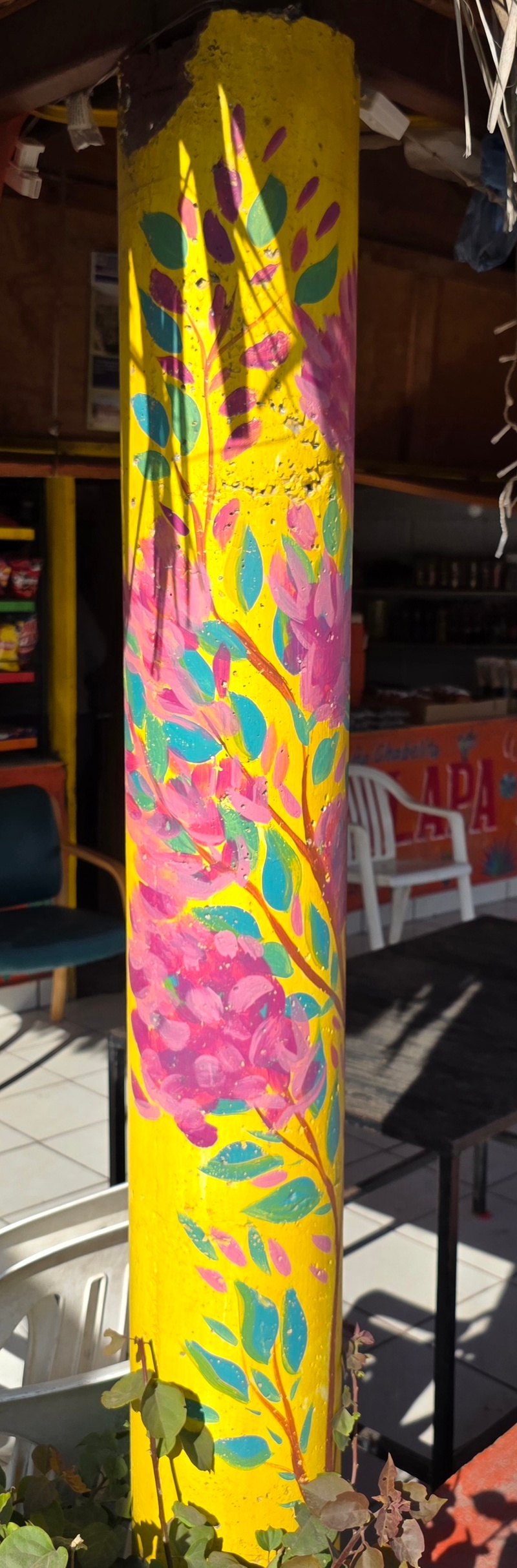 mural in Heroica Mulegé by artist unknown.