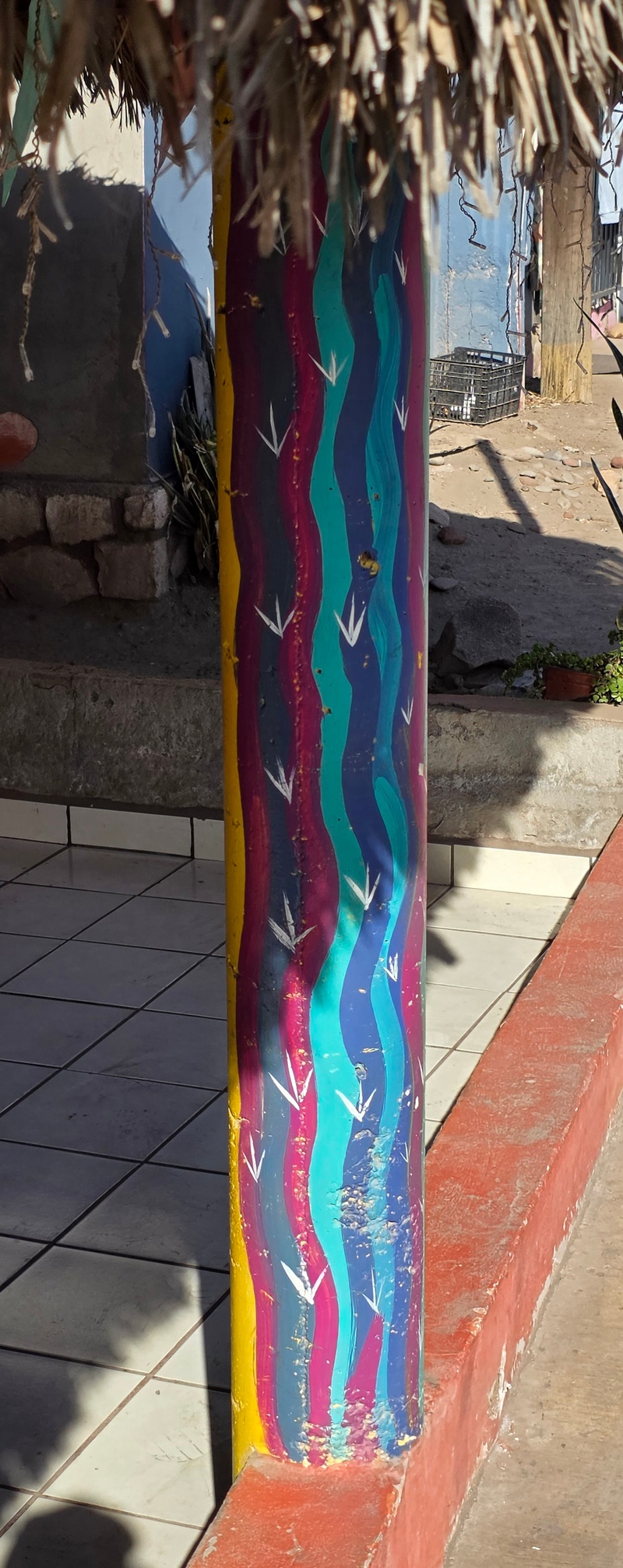 mural in Heroica Mulegé by artist unknown.