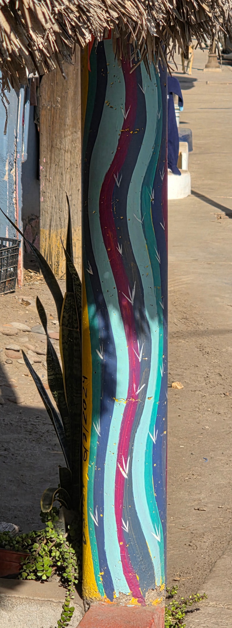 mural in Heroica Mulegé by artist unknown.