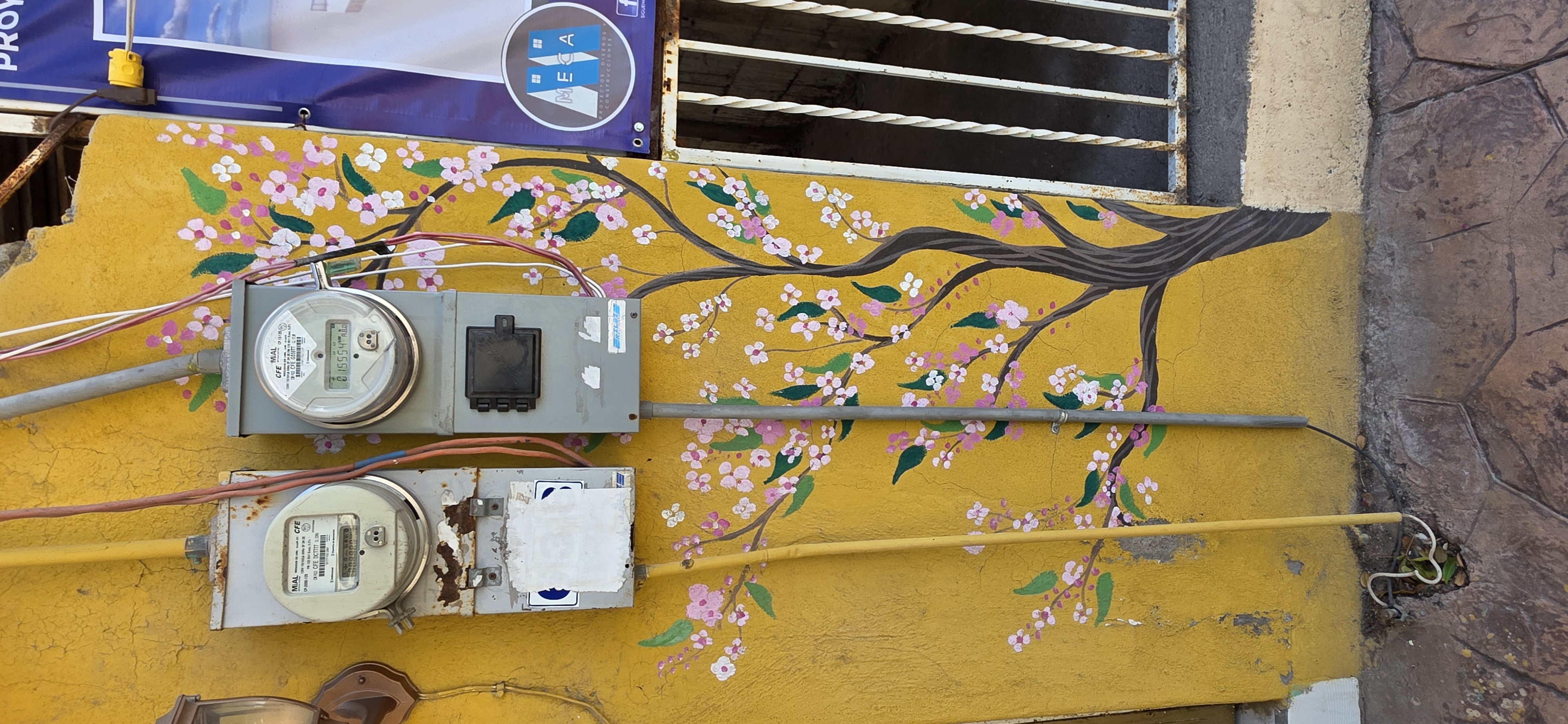 mural in Heroica Mulegé by artist unknown.