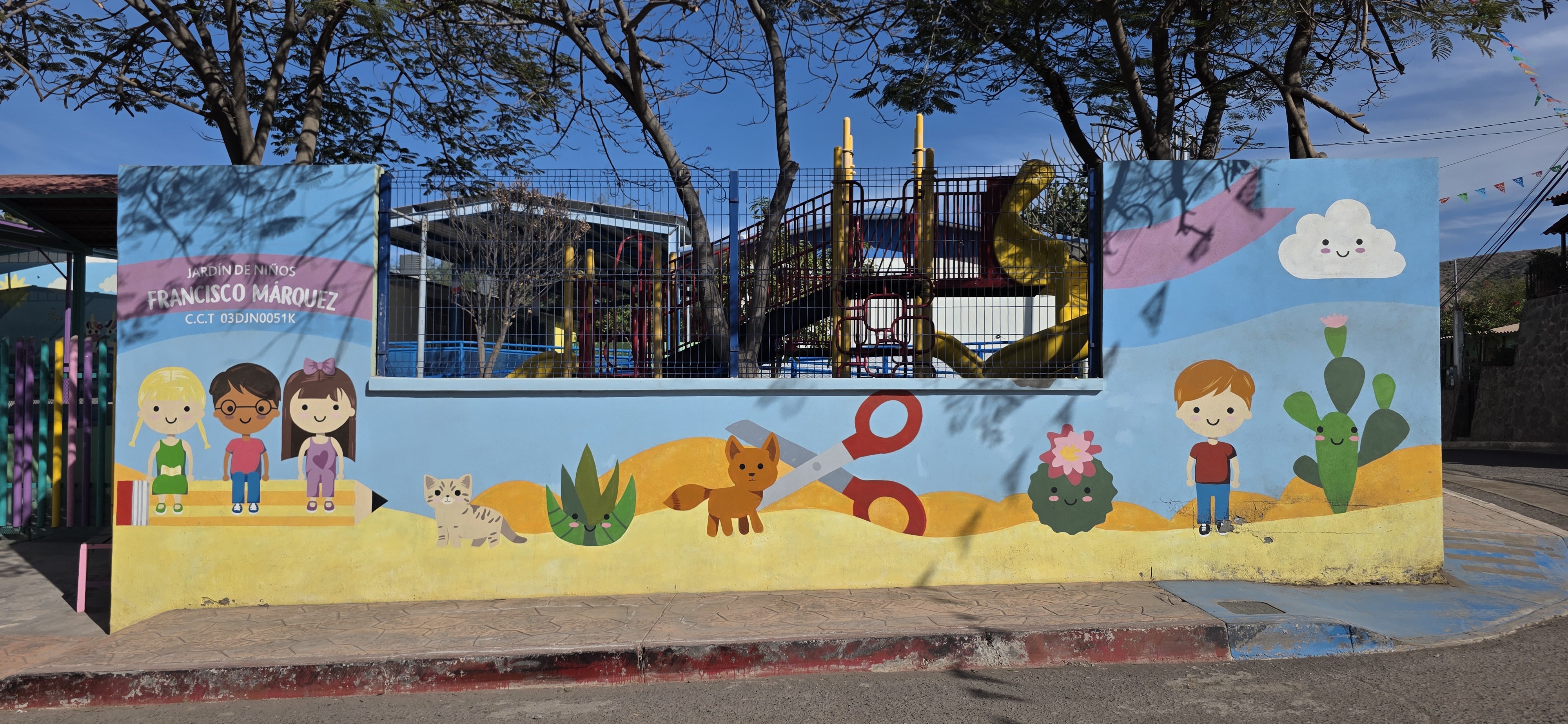 mural in Heroica Mulegé by artist unknown.