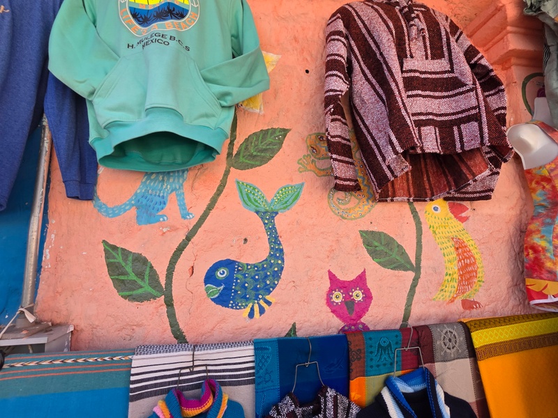 mural in Heroica Mulegé by artist unknown.