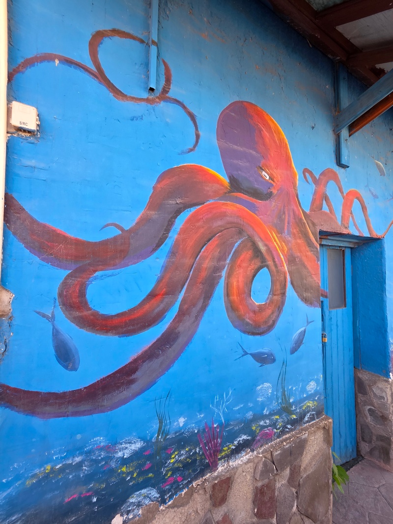 mural in Heroica Mulegé by artist unknown.