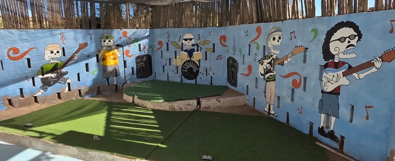 mural in Heroica Mulegé by artist unknown.