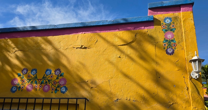 mural in Heroica Mulegé by artist unknown.