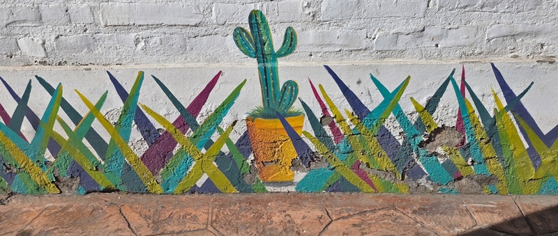 mural in Heroica Mulegé by artist unknown.