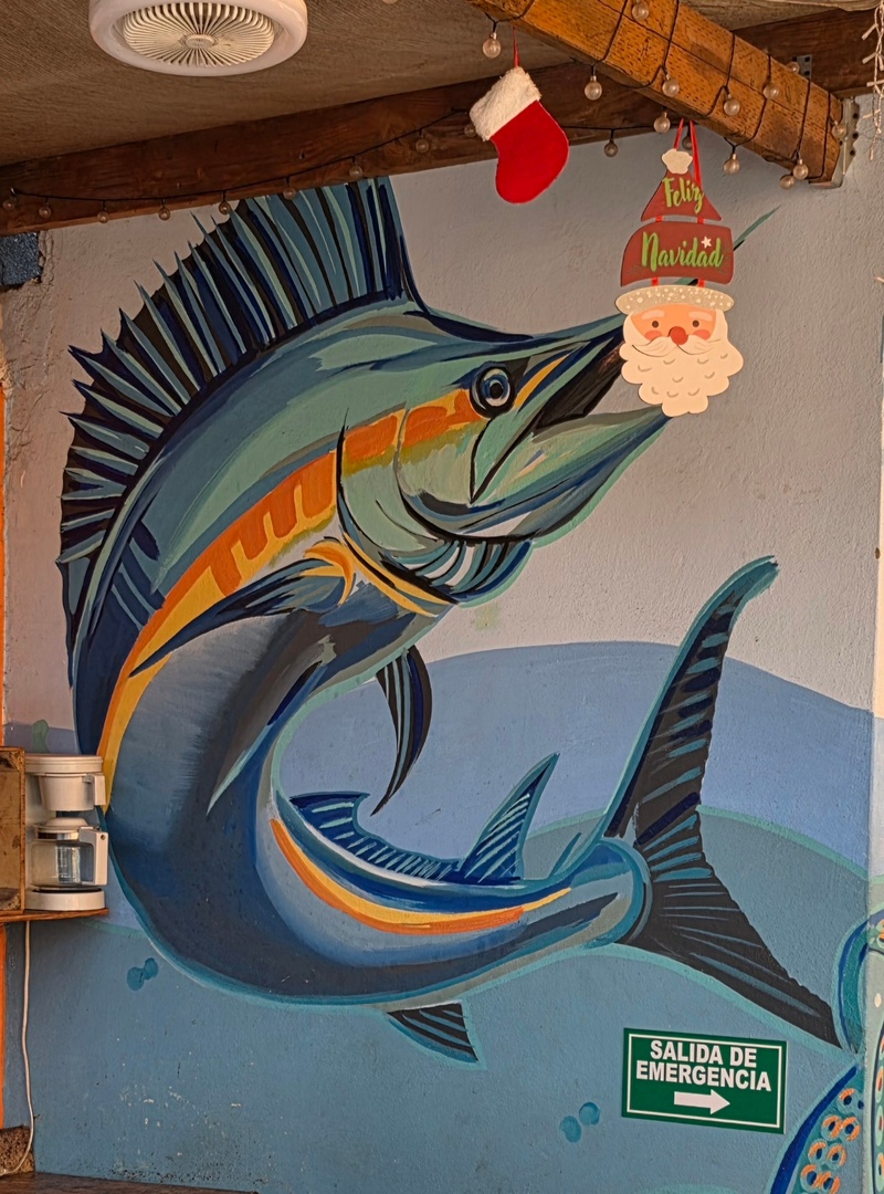 mural in Heroica Mulegé by artist unknown.