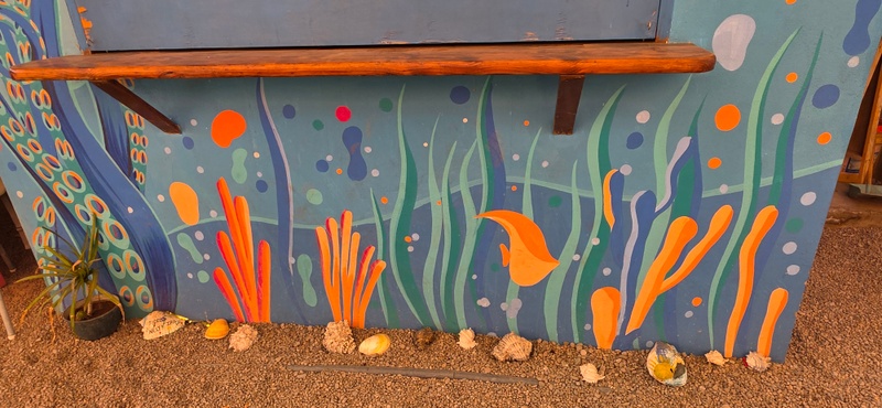 mural in Heroica Mulegé by artist unknown.