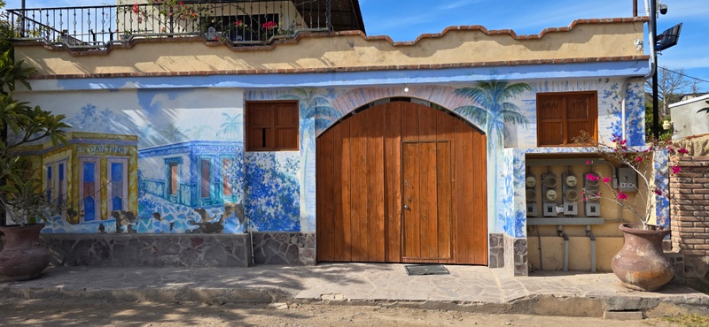 mural in Heroica Mulegé by artist unknown.