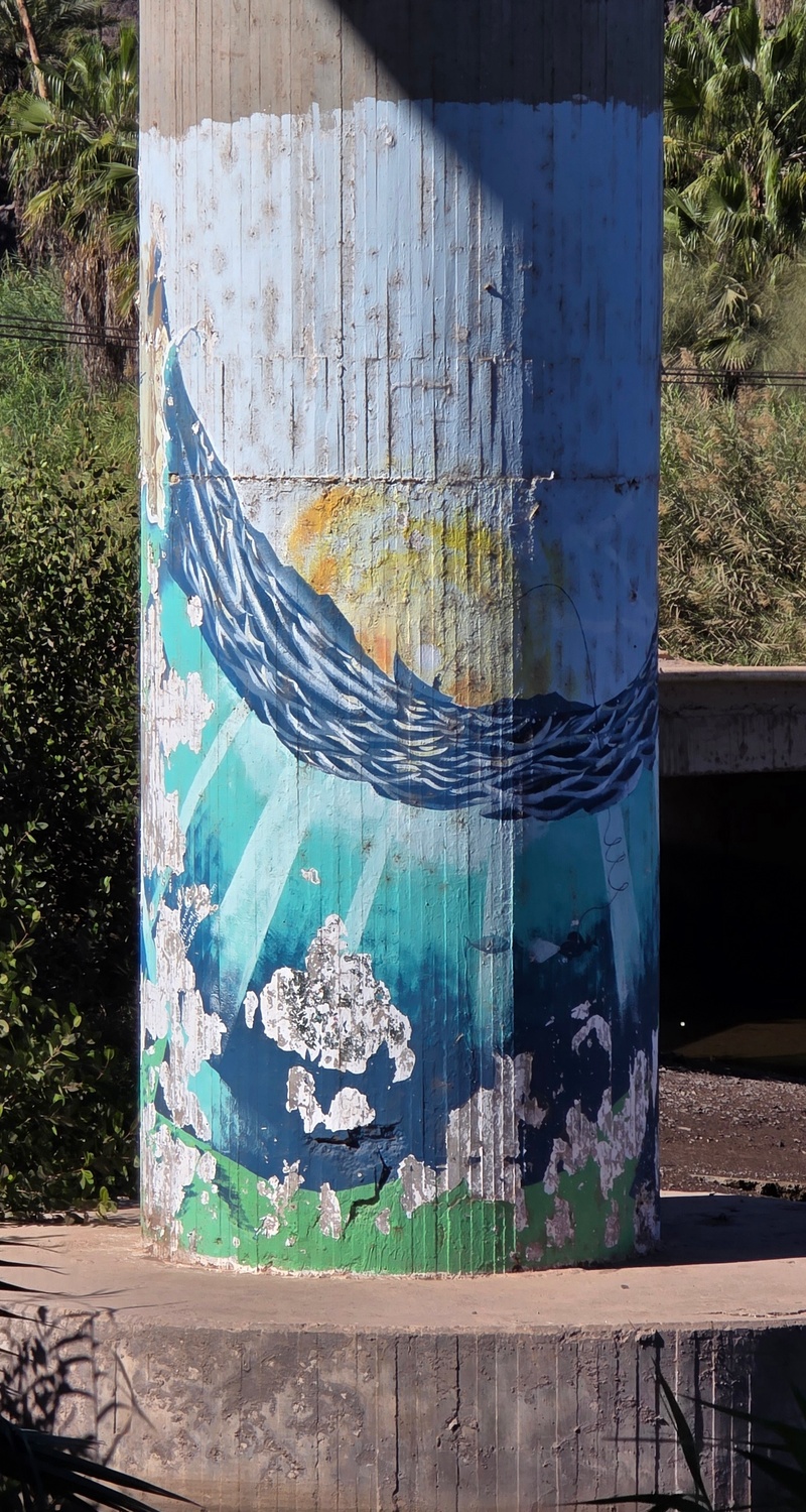 mural in Mulegé by artist unknown.