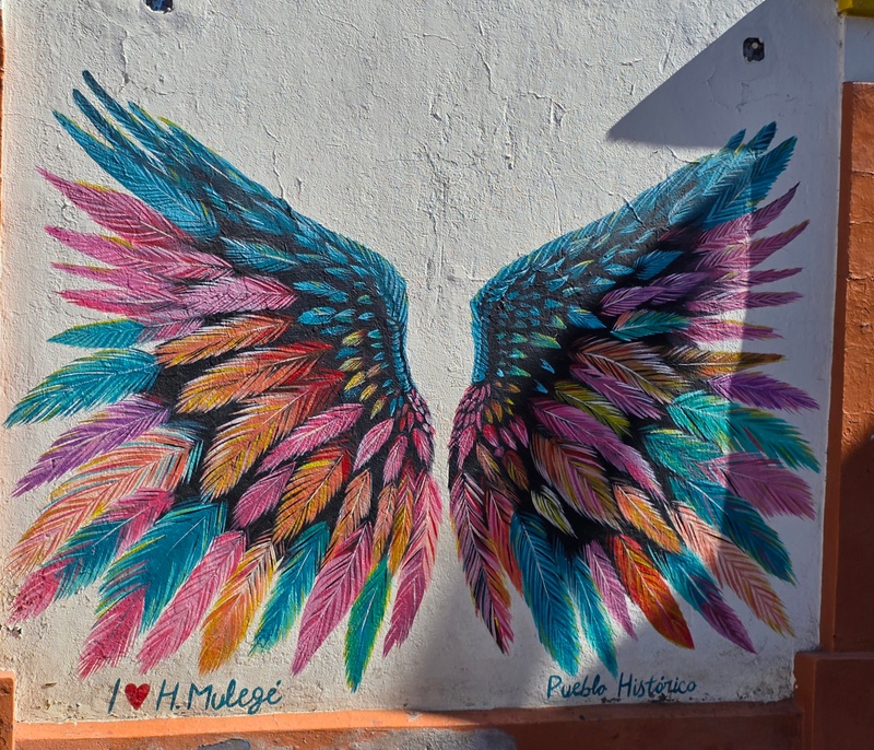 mural in Heroica Mulegé by artist unknown.