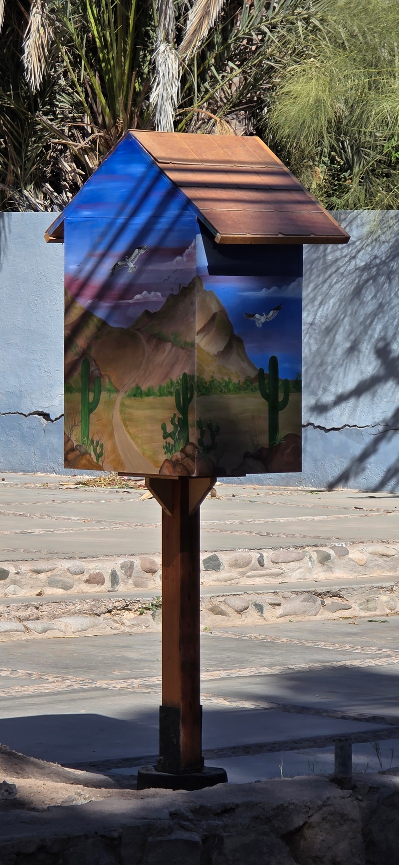mural in Ejido del Centro by artist unknown.
