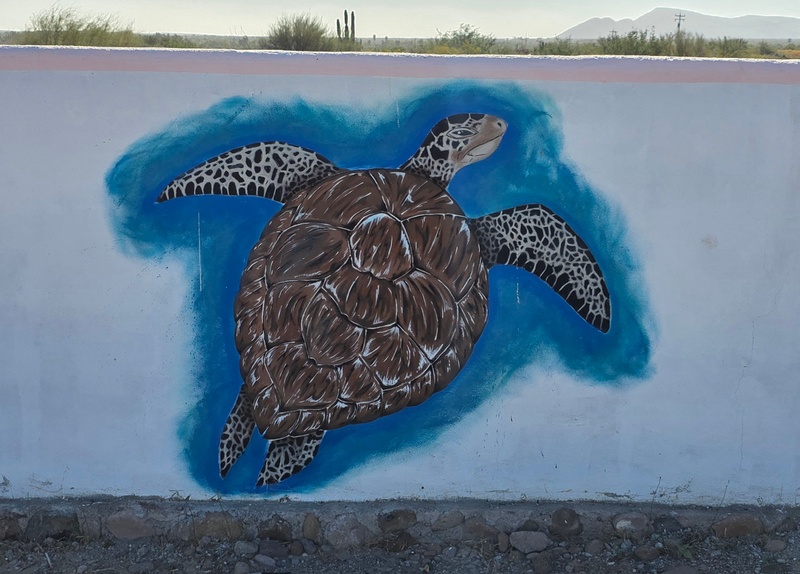 mural in San Bruno by artist unknown.