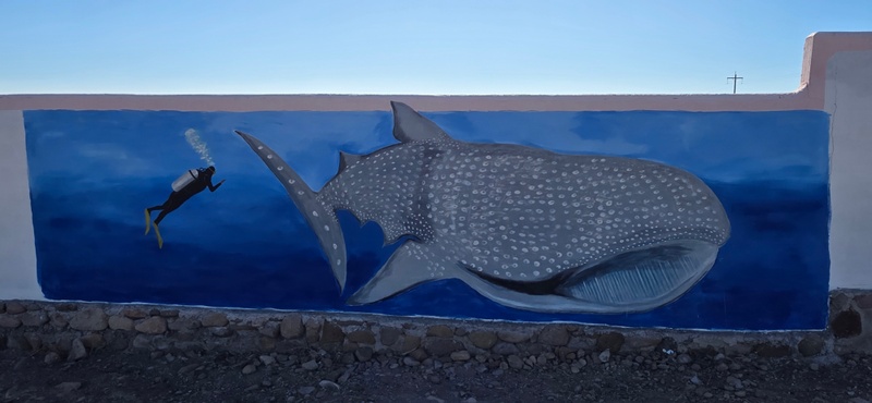 mural in San Bruno by artist unknown.