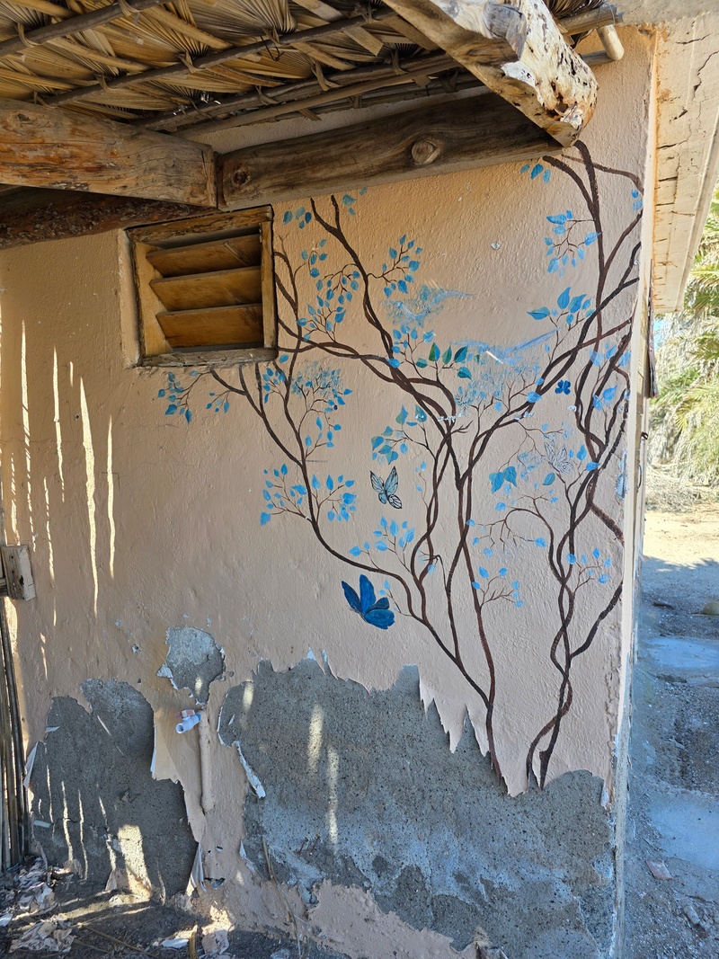 mural in Ejido San Lucas by artist unknown.