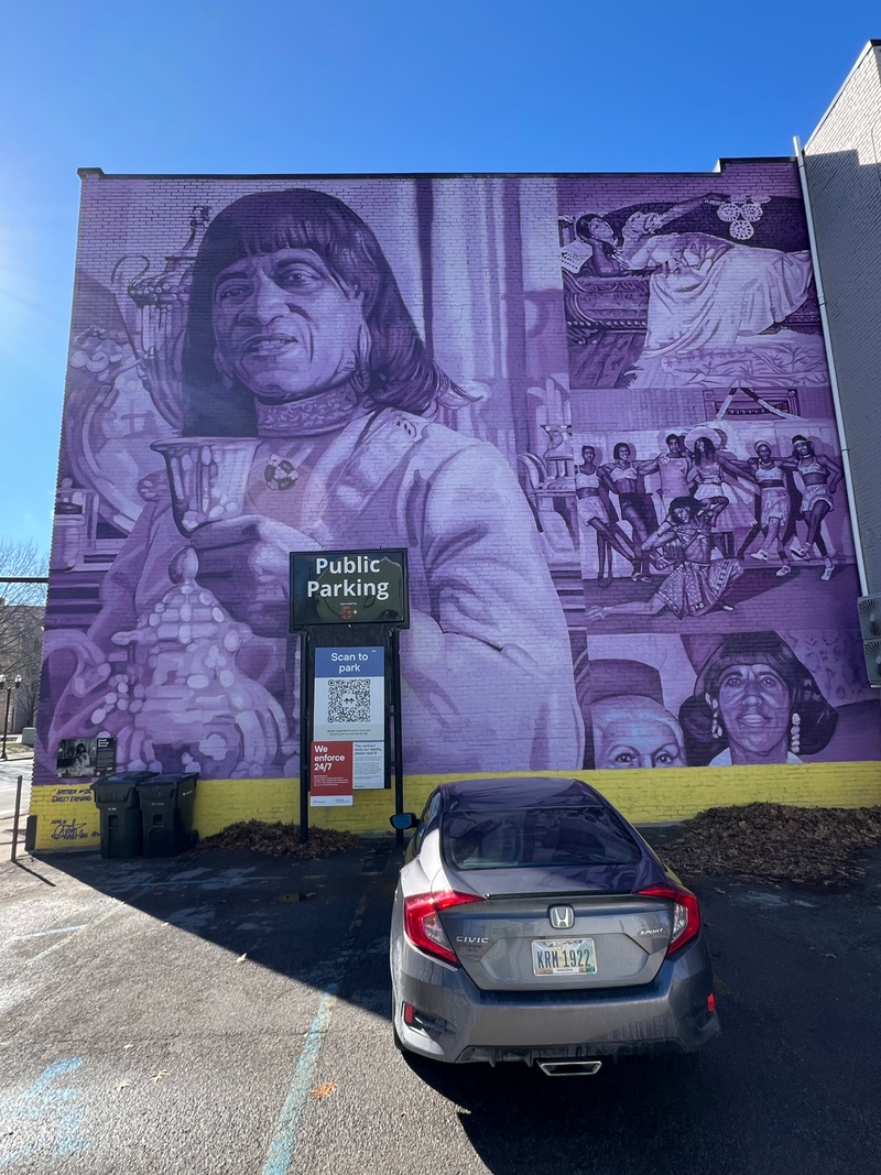 mural in Lexington by artist unknown.