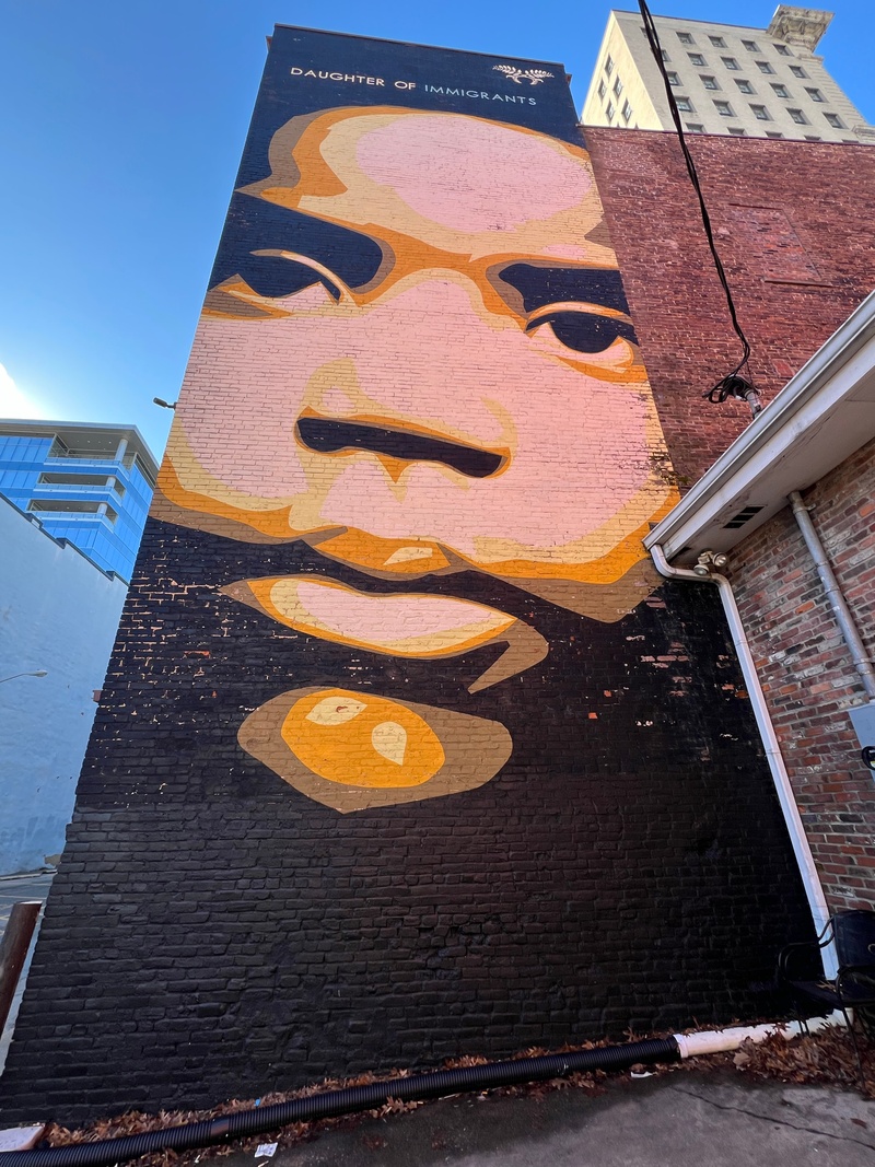 mural in Lexington by artist unknown.