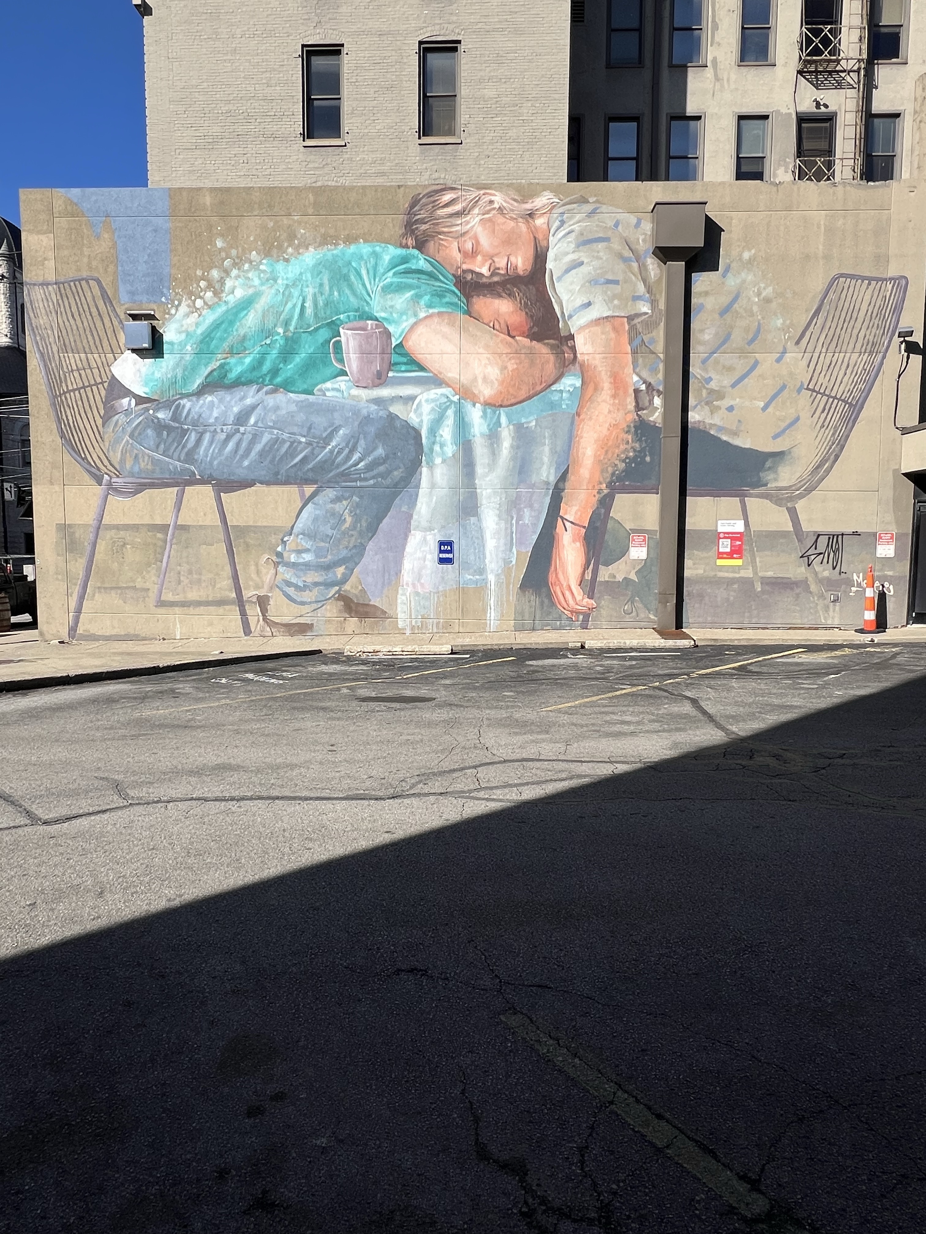 mural in Lexington by artist unknown.