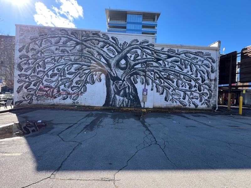 mural in Lexington by artist unknown.