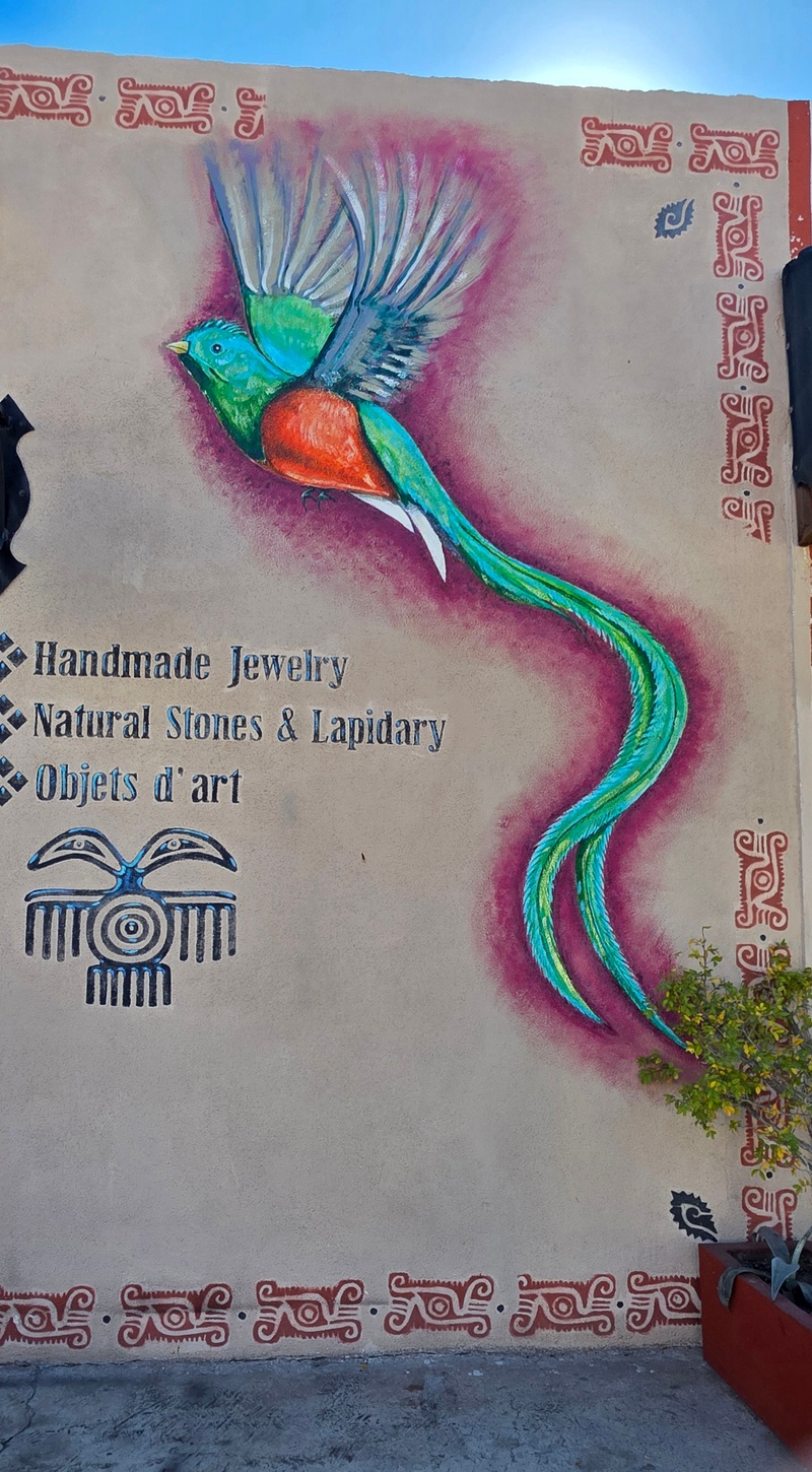 mural in Loreto by artist unknown.