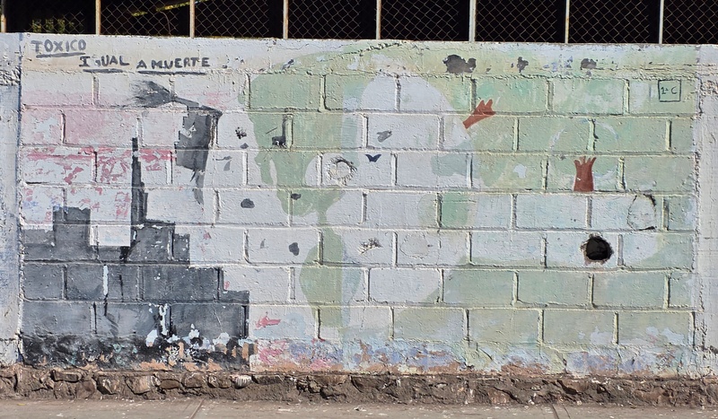 mural in Loreto by artist unknown.