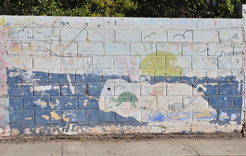 mural in Loreto by artist unknown.