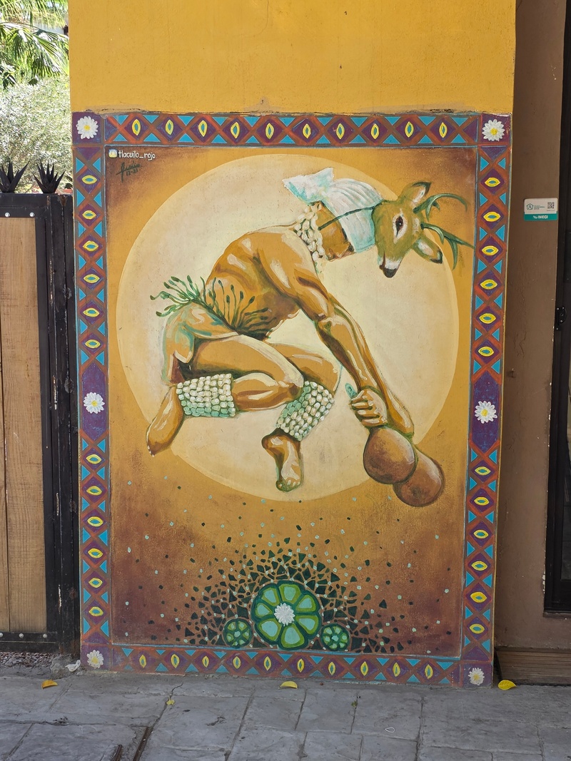 mural in Loreto by artist unknown.