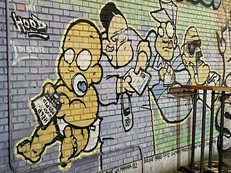 mural in New York by artist unknown.