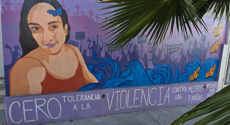 mural in La Paz by artist unknown.