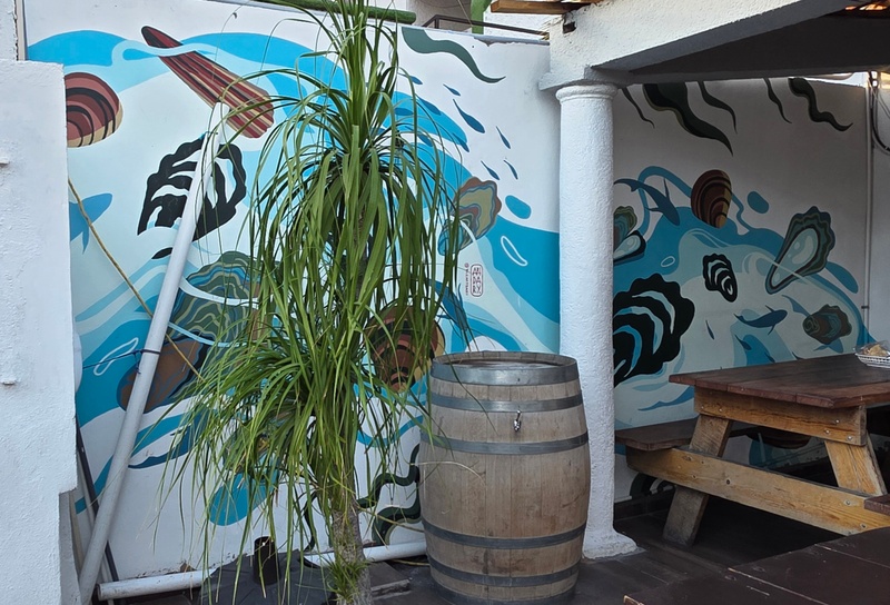 mural in La Paz by artist unknown.