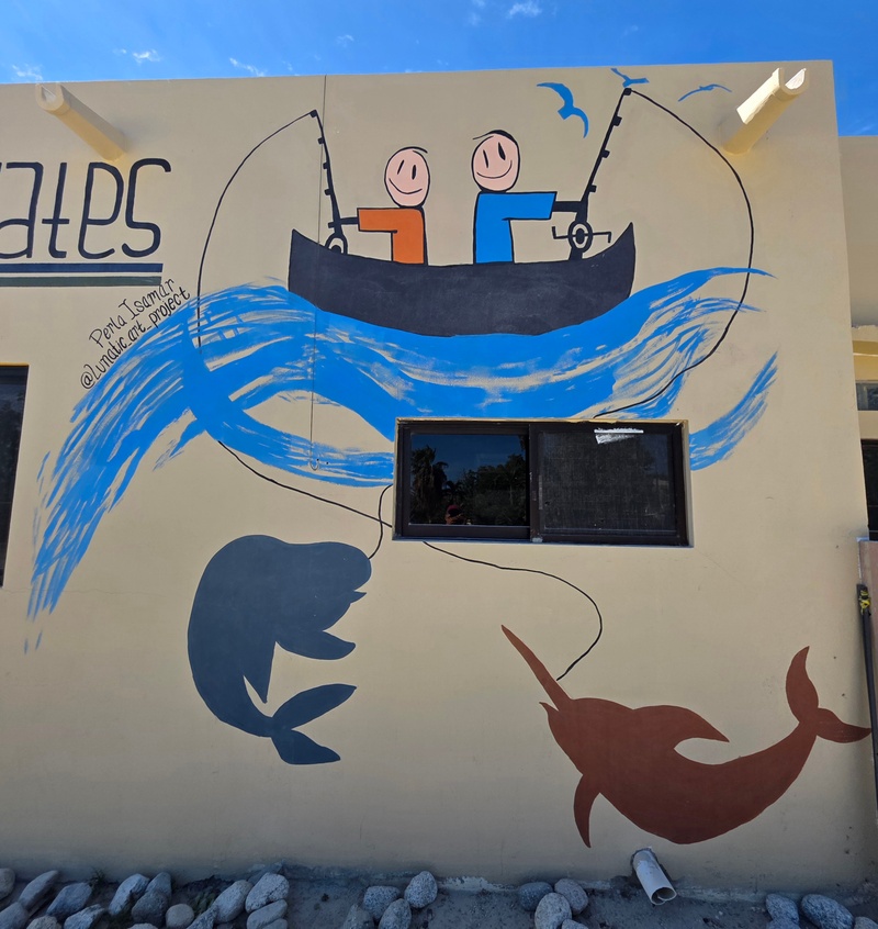 mural in Buenos Aires by artist unknown.