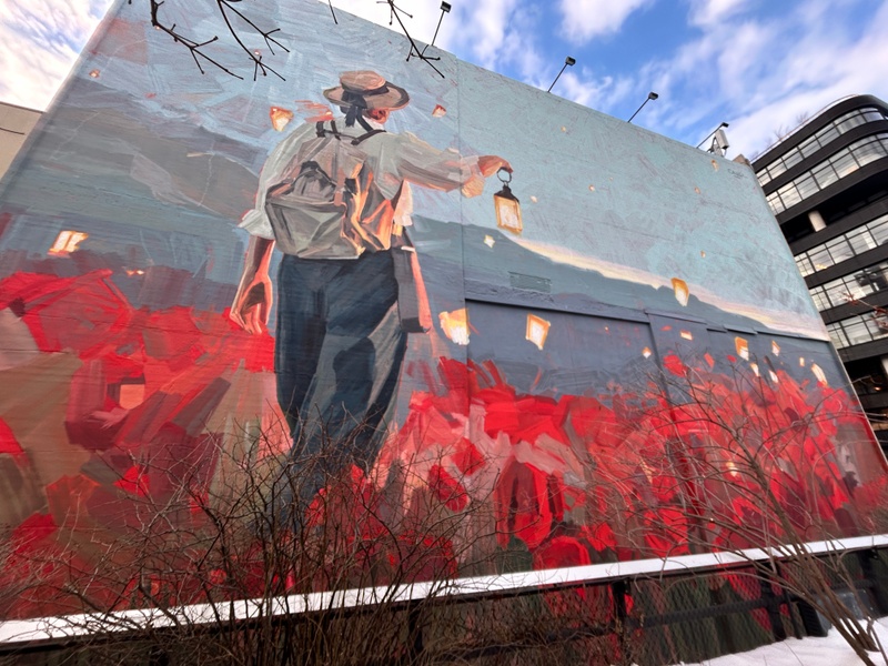 mural in New York by artist unknown.