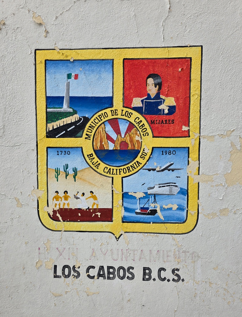 mural in Santiago by artist unknown.