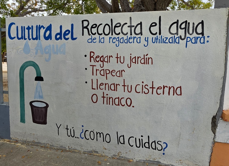 mural in Santiago by artist unknown.