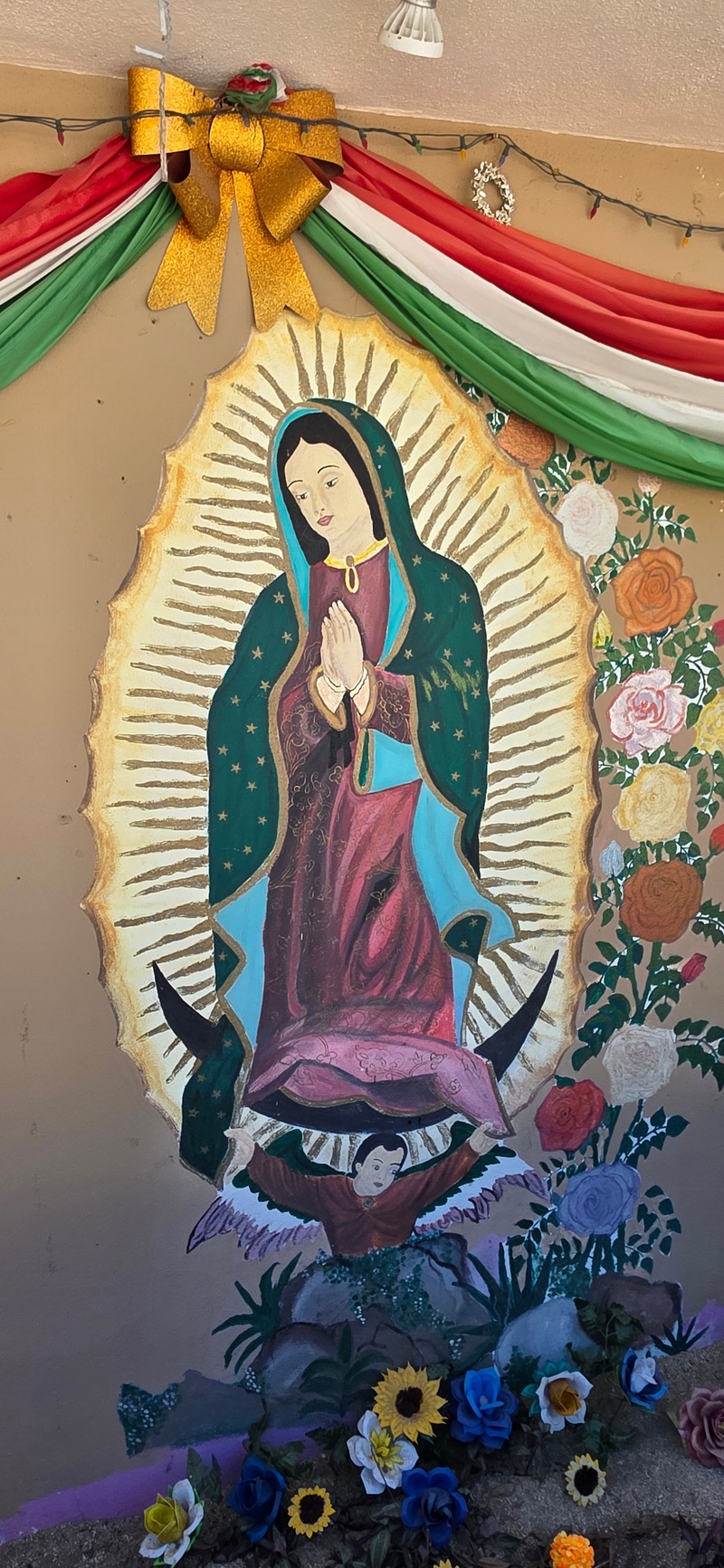 mural in San Bartolo by artist unknown.