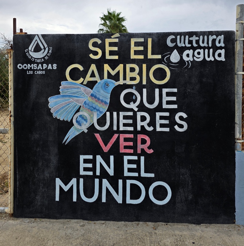 mural in Santiago by artist unknown.