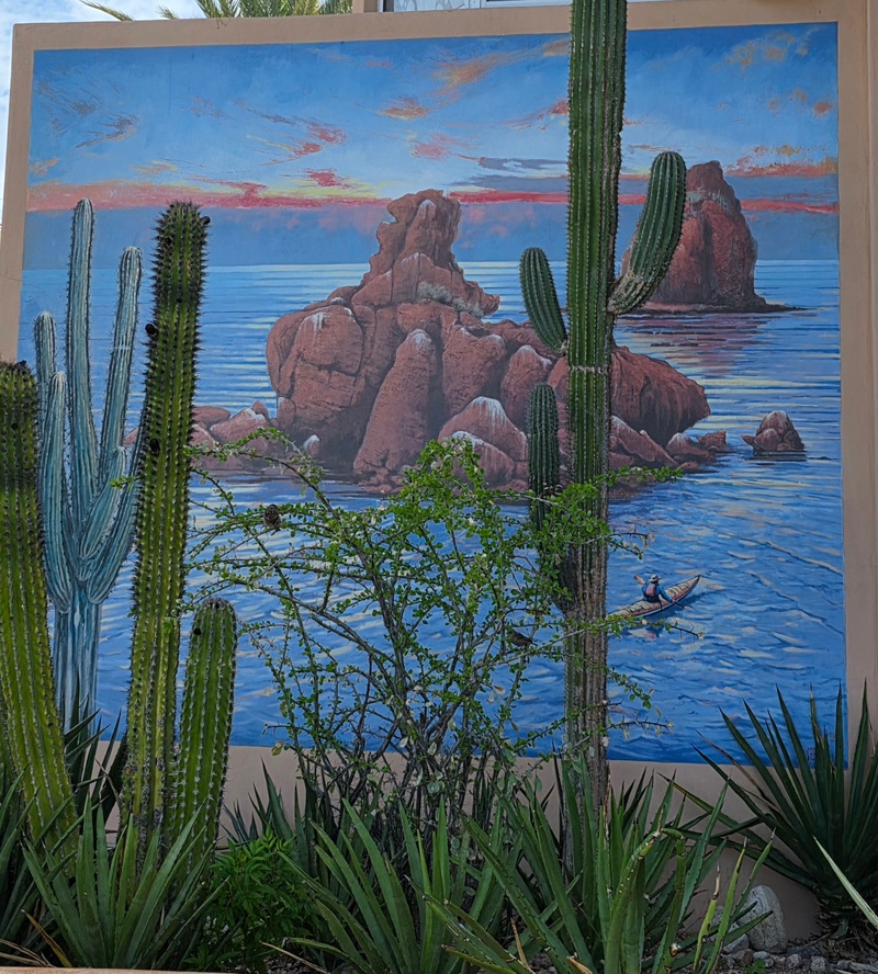 mural in La Paz by artist unknown.