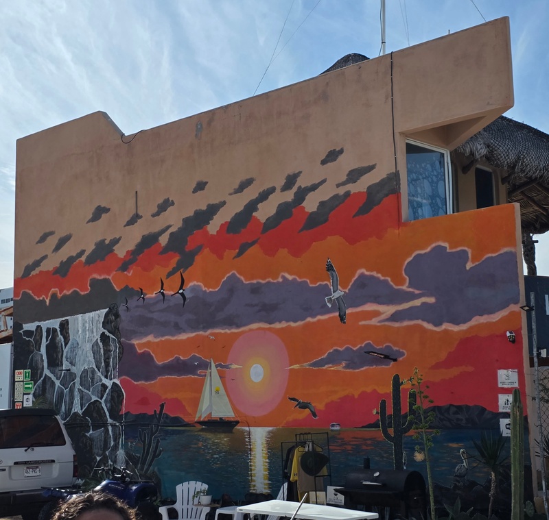 mural in La Paz by artist unknown.