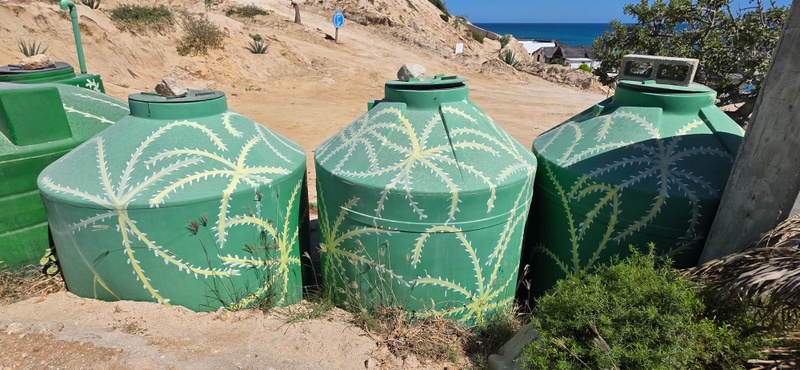 mural in La Palmilla by artist unknown.