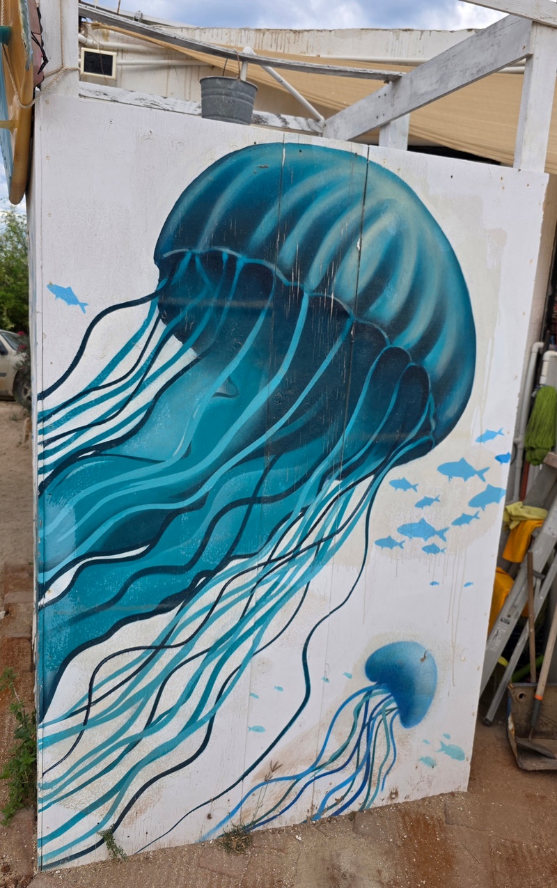 mural in La Fortuna by artist unknown.